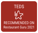 Teds recommended on Restaurant Guru 2021